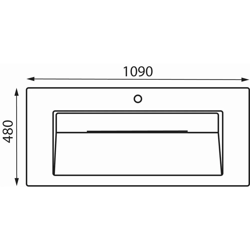 Раковина мебельная Атлант 105 см 89423718 STLM-2004831 Santreyd - Вид №5