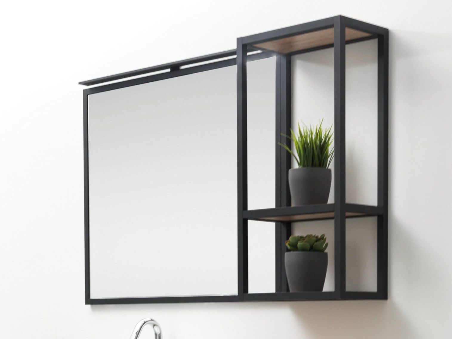 Деревянный навесной шкаф для ванной комнаты GSG Ceramic Design SYSTEM ARCH-00142396