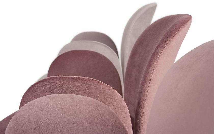 Paged Вращающееся кресло из ткани с подлокотниками April April 4 - Вид №3