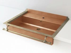 Накладная раковина консольная овальная Officine Gullo