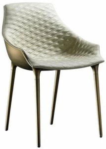 Reflex Мягкое кожаное кресло с подлокотниками