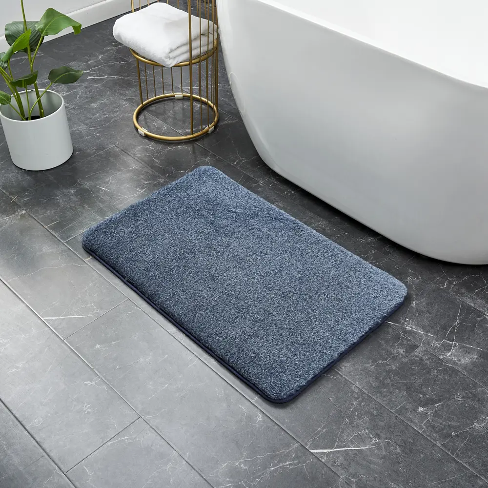 Ковер Santreyd Bingo Mix - стильный синий акцент для вашего интерьера 50x80 см 89387680 STLM-1548206