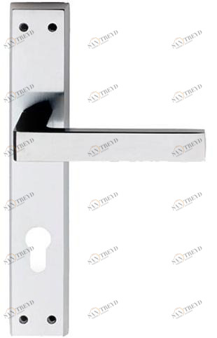 Pasini Ручка из латуни на пластине с накладкой Emir 3860 