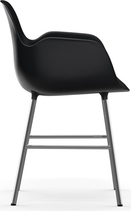 603152 Кресло Chrome Black Normann Copenhagen Form - Вид №2