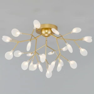 Люстра потолочная белая Bogates 542 BOGATES ДИЗАЙНЕРСКИЕ, FOGLIA 00-3888655 Белый