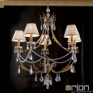 Orion LU 2407/5 silber gold люстра подвесная (без абажуров)