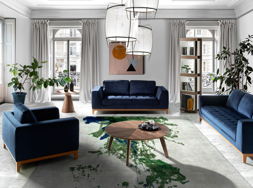 073448 Круглый журнальный столик Angel Cerda BRC7551A  - Вид №4