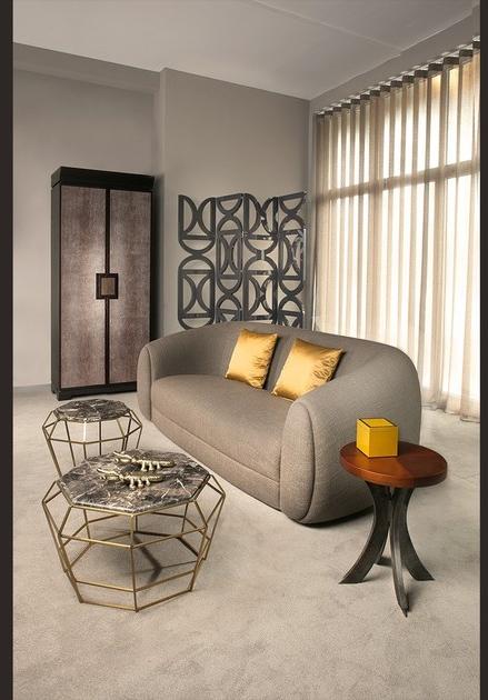 Hamilton Conte Paris Низкий мраморный журнальный столик Sultana sun-id-1462055 - Вид №5