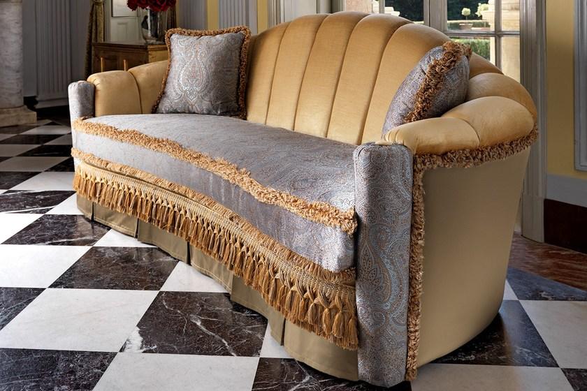 Domingo Salotti 3-х местный тканевый диван Malvina sun-id-1360089 - Вид №1