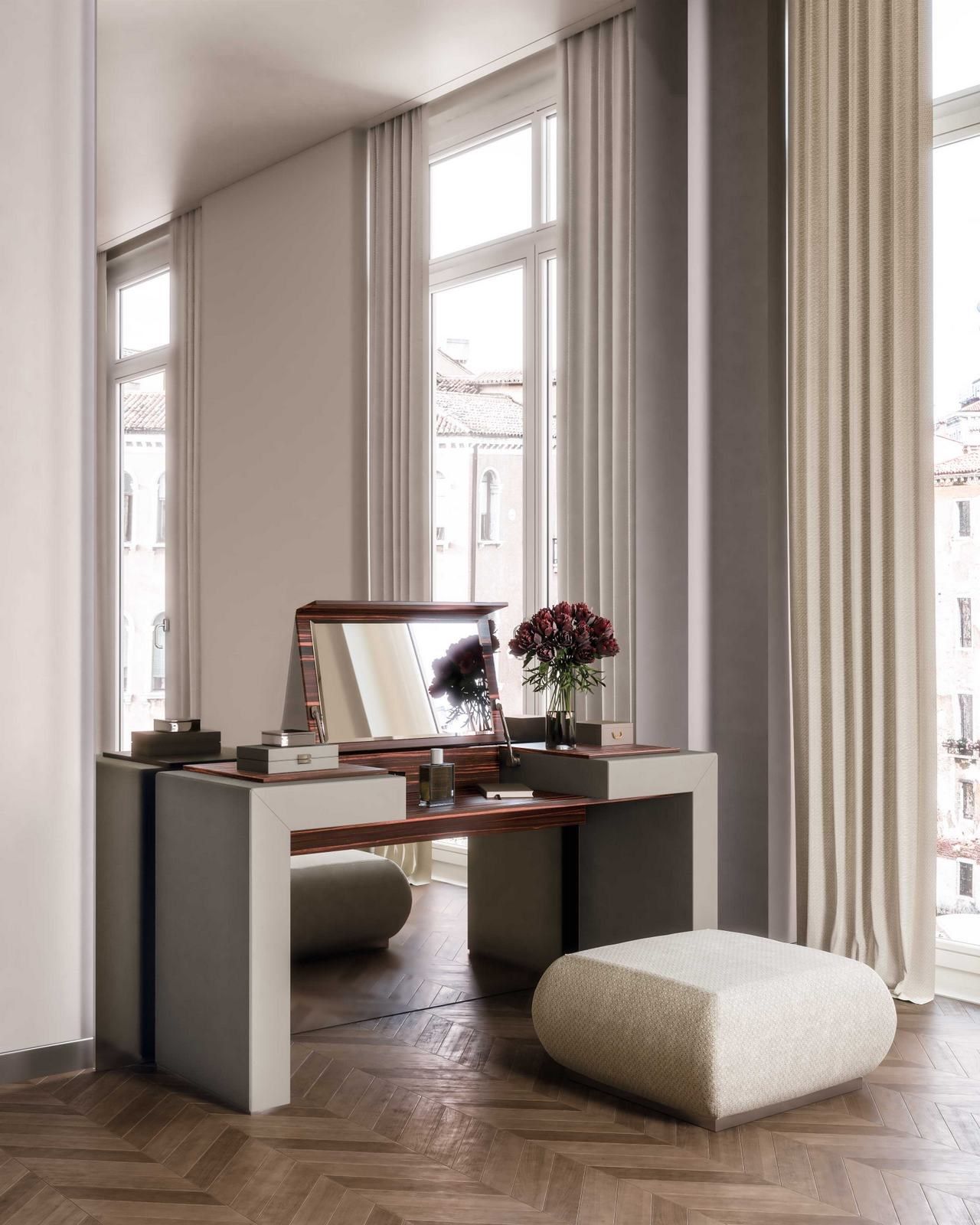 Кожаный пуф Capital Collection KERAZ ARCH-00116346 - Вид №1