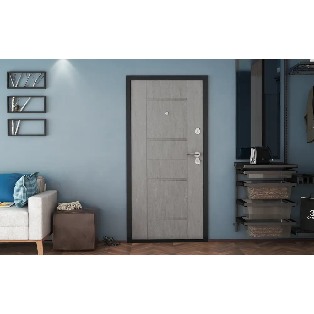 DOORHAN Оптим - металлическая входная дверь для квартиры и дома 88946708 STLM-0893888 - Вид №8