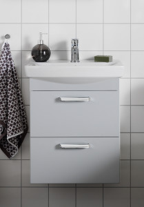 1751445 Life 500 M Шкаф И Коробка Умывальника Передний Светло-Серый ... Hafa Серый