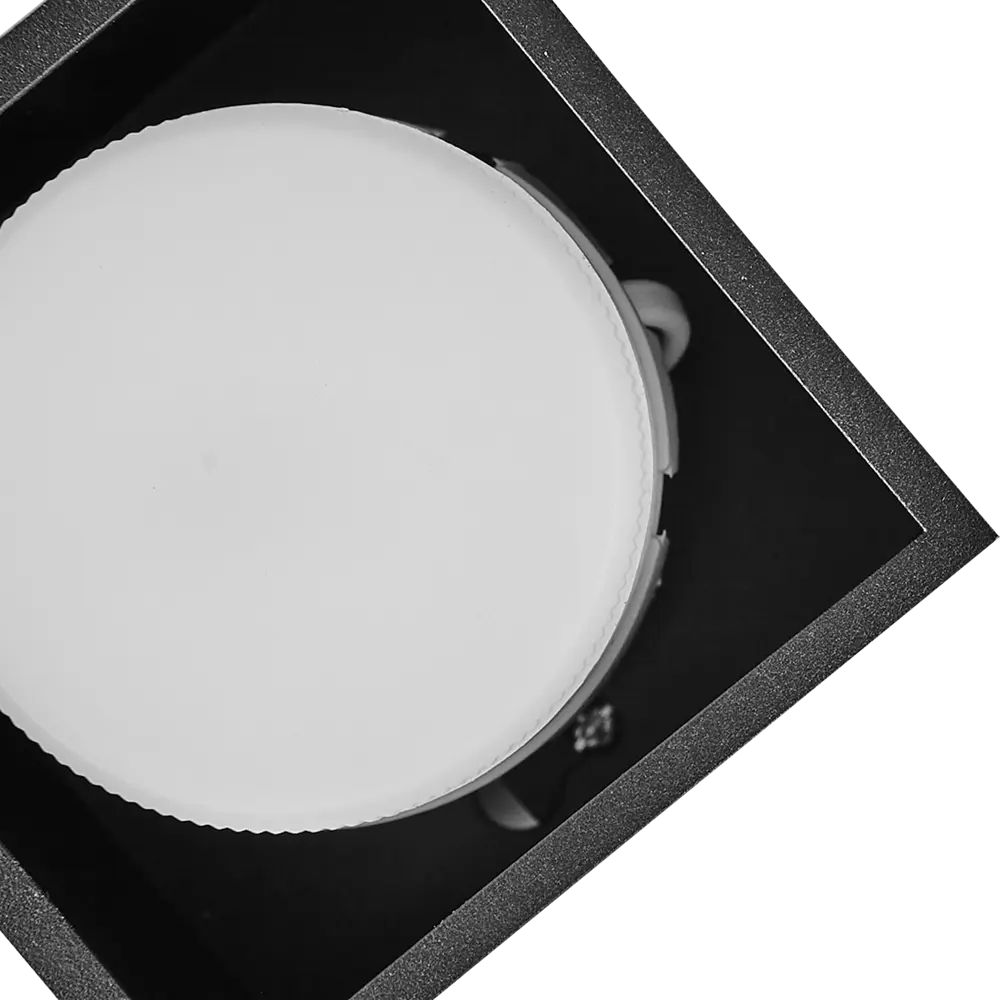 Светильник точечный накладной Fametto S609 IP20 GX53 цвет черный STLM-2107249 - Вид №3
