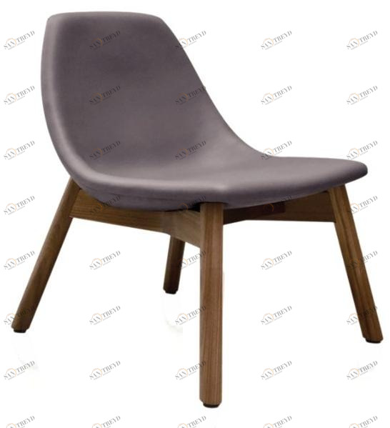 BassamFellows Мягкое кресло из массива дерева  Cb-621 