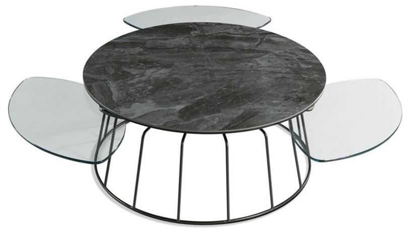 Roche Bobois Круглый лакированный журнальный столик sun-id-1398411 - Вид №1