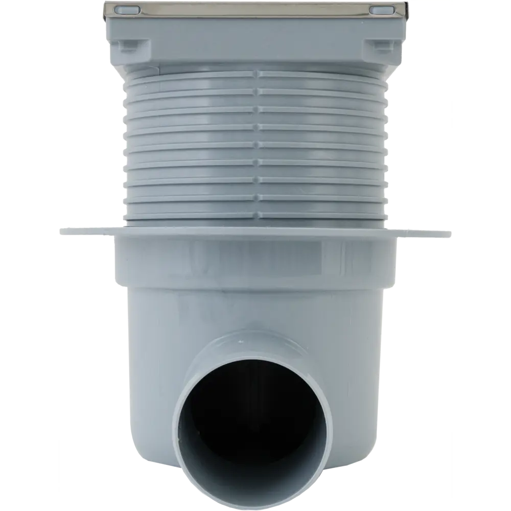 Трап для душа Ани пласт сухой затвор горизонтальный слив 100x100 мм полипропилен STLM-2005710 - Вид №4