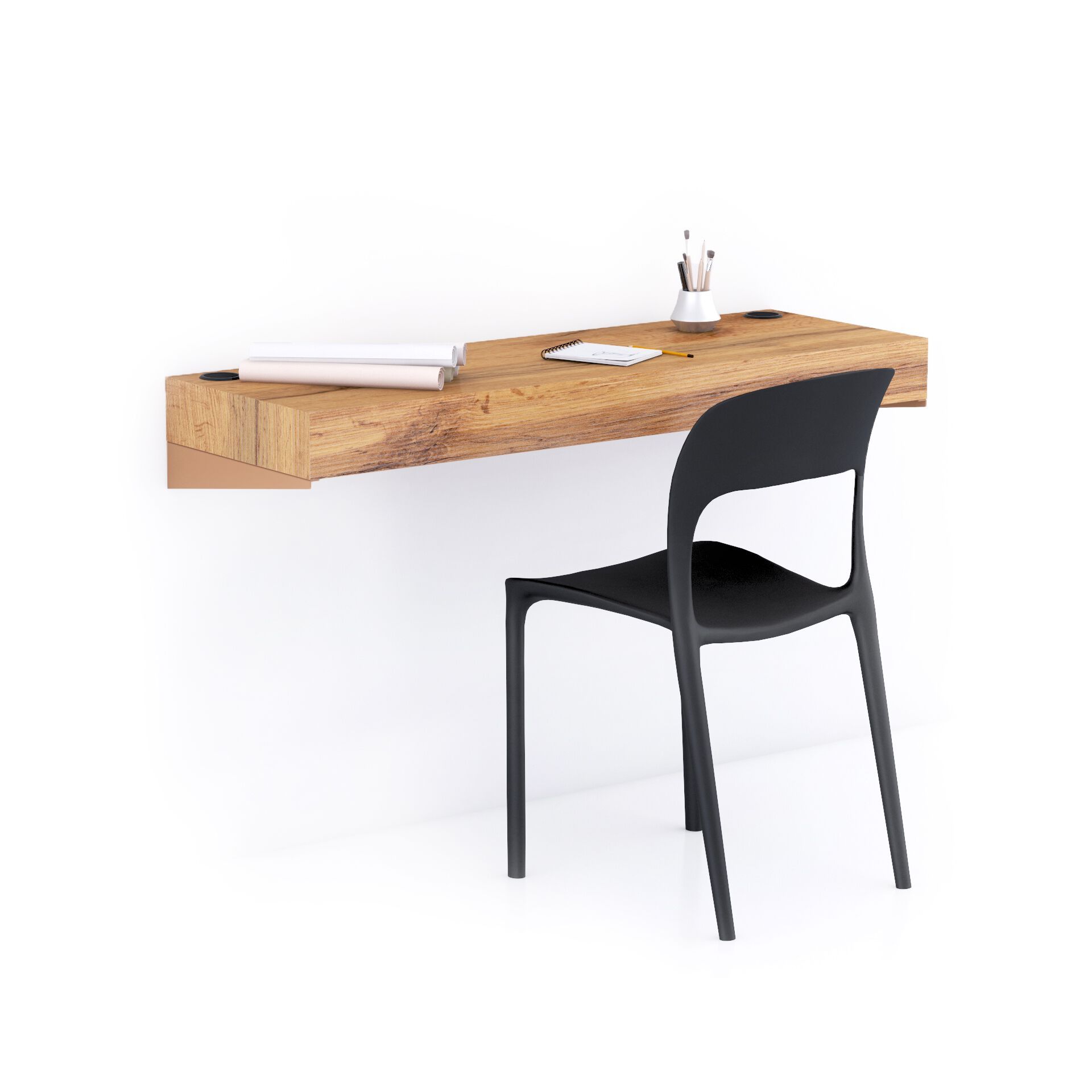 Меламинированный подвесной стол с беспроводным зарядным устройством Mobili Fiver Evolution ARCH-00066419 - Вид №4