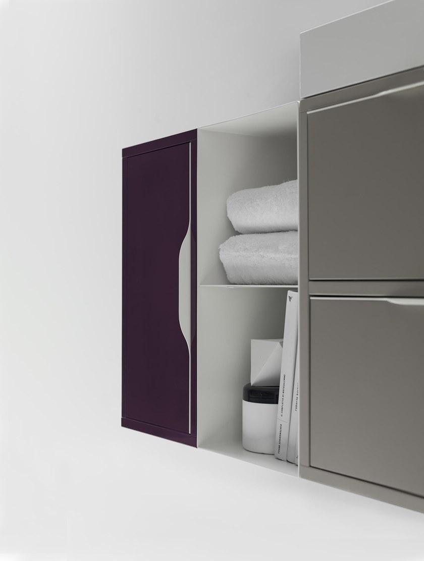 Karol Подвесной туалетный столик с ящиками, лакированный Mutevole Karolitalia sun-id-1385116 - Вид №1