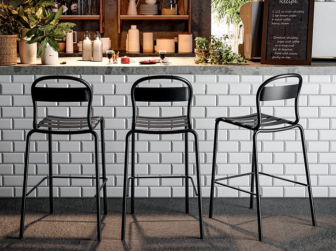 Табурет из листового металла COLOS планка ARCH-00000883 - Вид №1