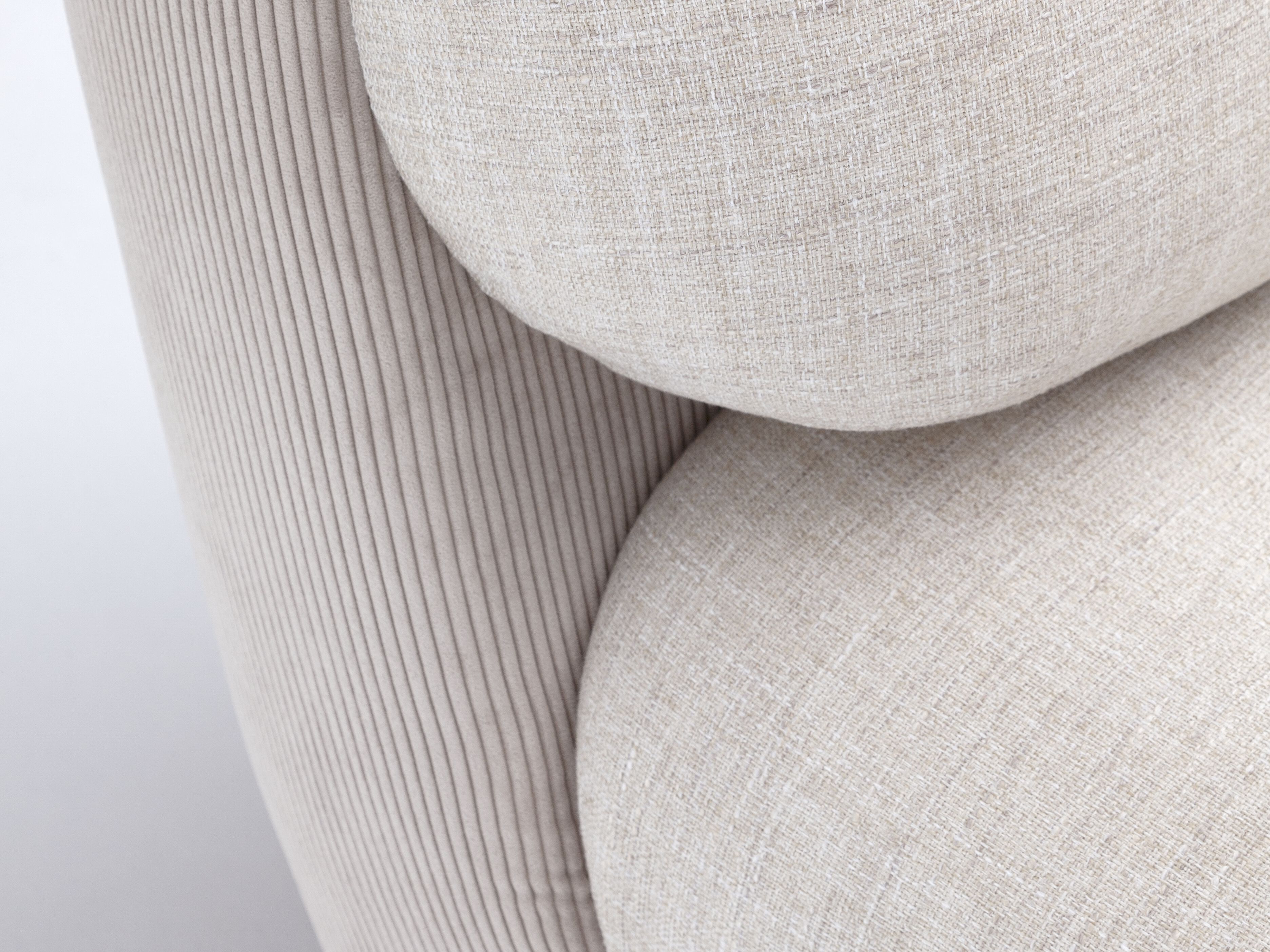 Модульный изогнутый тканевый диван с полуостровом Mambo Unlimited Ideas Mood ARCH-00107718 - Вид №4