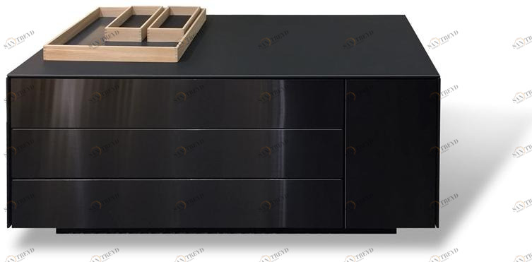 José Martínez Medina Низкая лакированная тумба для офиса с ящиками sun-id-1460636