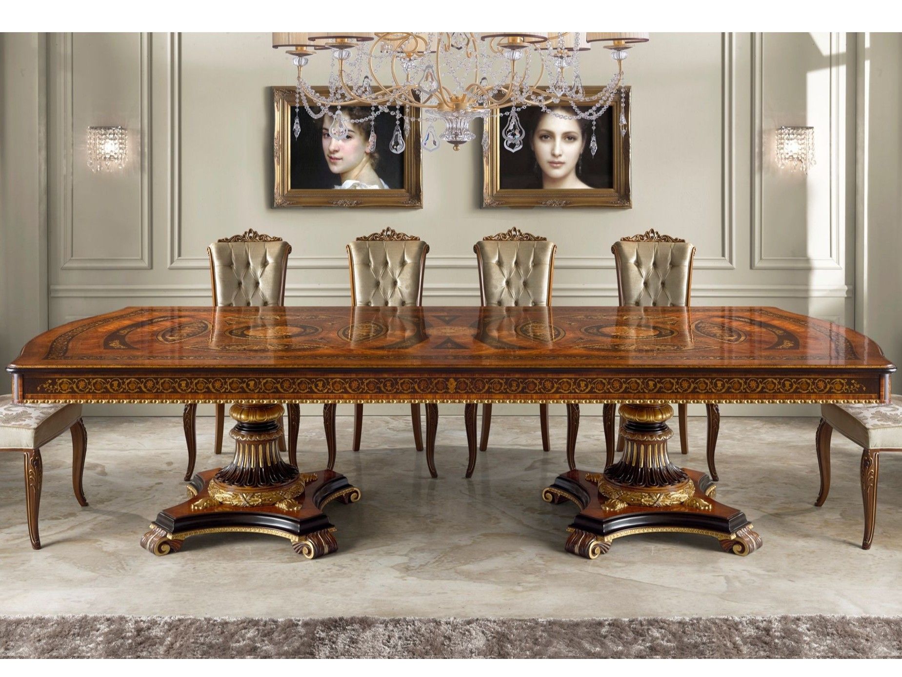 Деревянный прямоугольный стол Arvestyle Orpheo Beetles ARCH-00141943