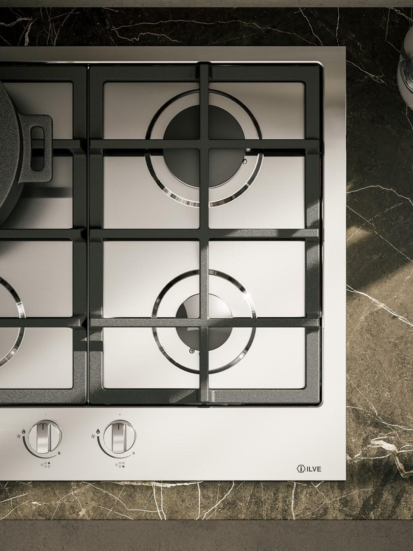 Ilve Отдельностоящая стальная кухня Pro line L09 Santreyd  - Вид №4