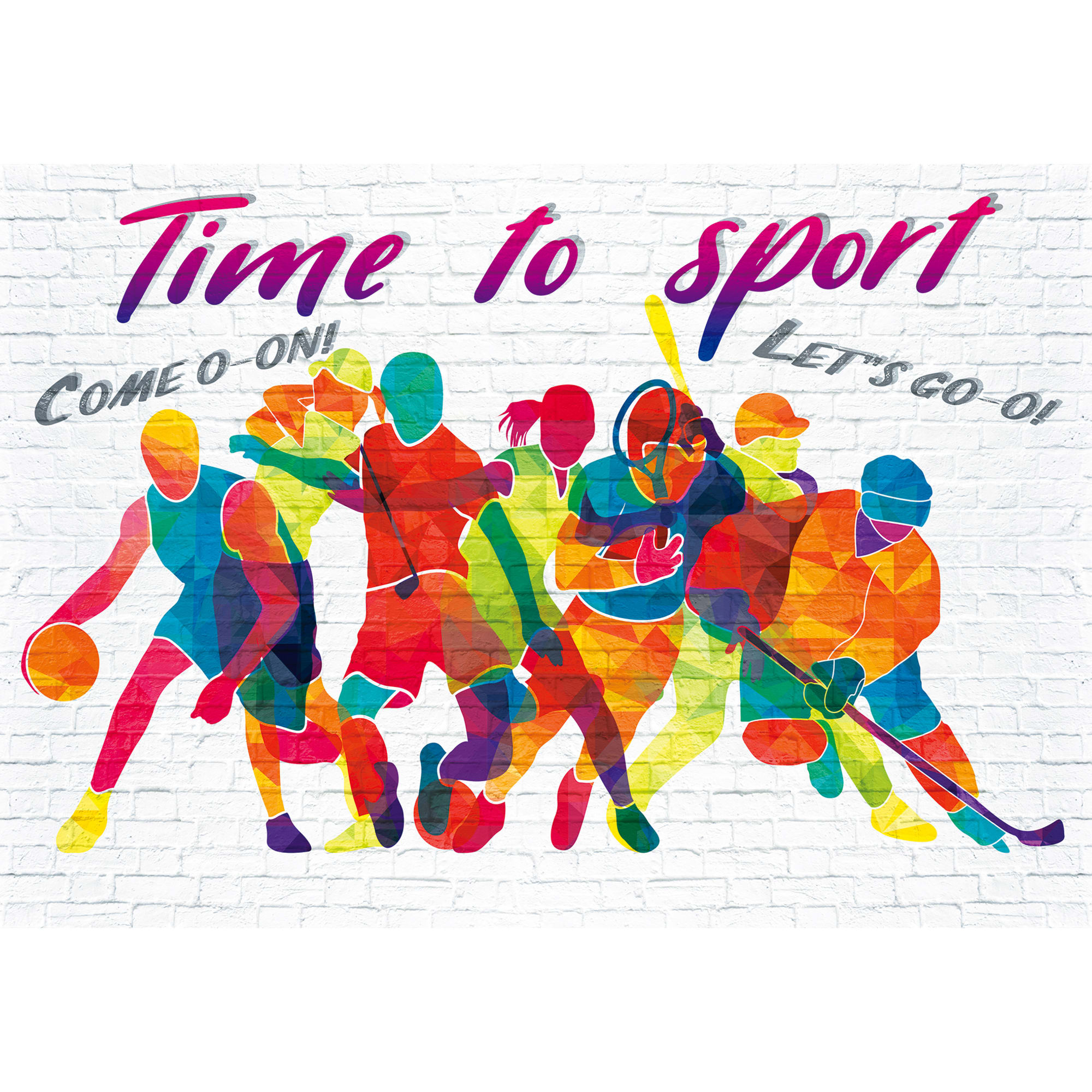 81956620 Фотообои «» 200х140 см Время спорта Santreyd 