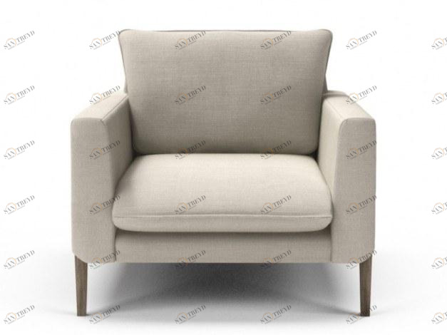 Huppé Кресло из ткани с подлокотниками Charles L2505 HUPPE