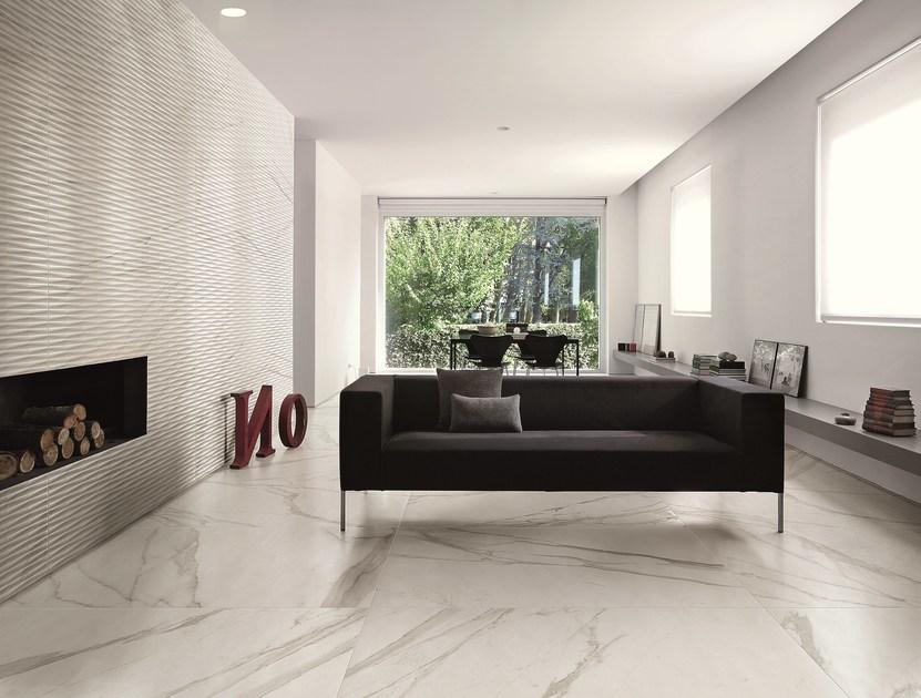 FAP ceramiche Белая керамическая трехмерная поверхностная плитка для интерьеров Roma sun-id-1398300 - Вид №2