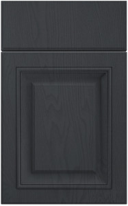 Фасады для кухни Классика Фрезеровка «Валентино+» Ясень графит атласный №524