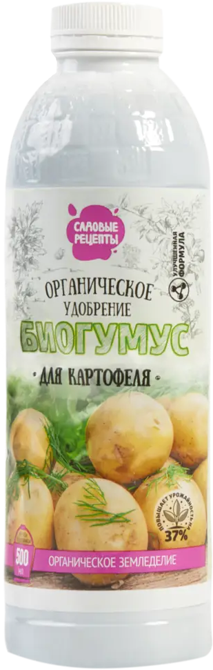82356044 Удобрение биогумус Садовые рецепты для картофеля 0.5 л STLM-0025310