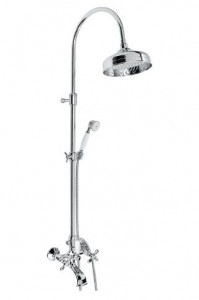 1261181BC Душевая колонна 1261181, цвет белый-хром