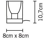 Fabbian Настольная лампа из стекла Cubetto sun-id-1452894 - Вид №4
