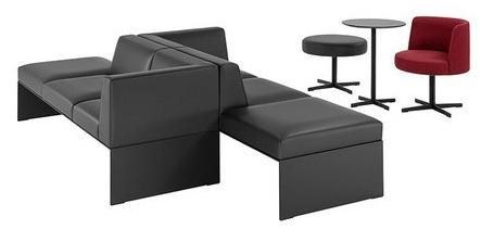 Brunner Кожаная скамейка со спинкой Banc sun-id-1479871 - Вид №3