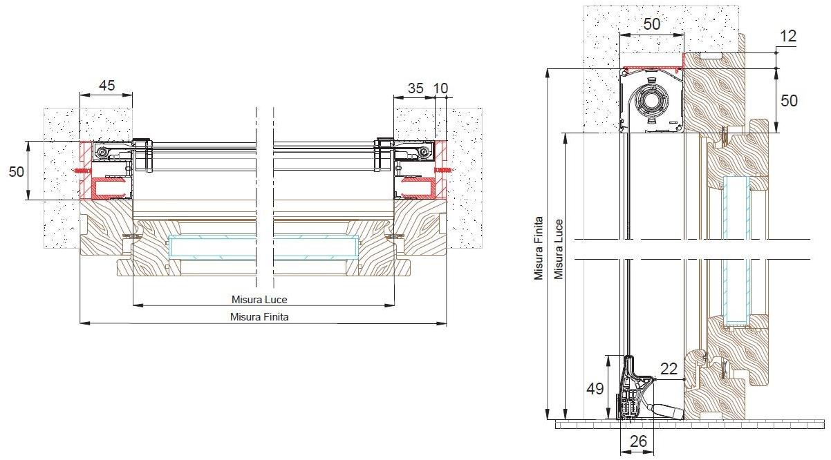 Mv Line Встраиваемая вертикальная москитная сетка Uragano sun-id-1489438 - Вид №2