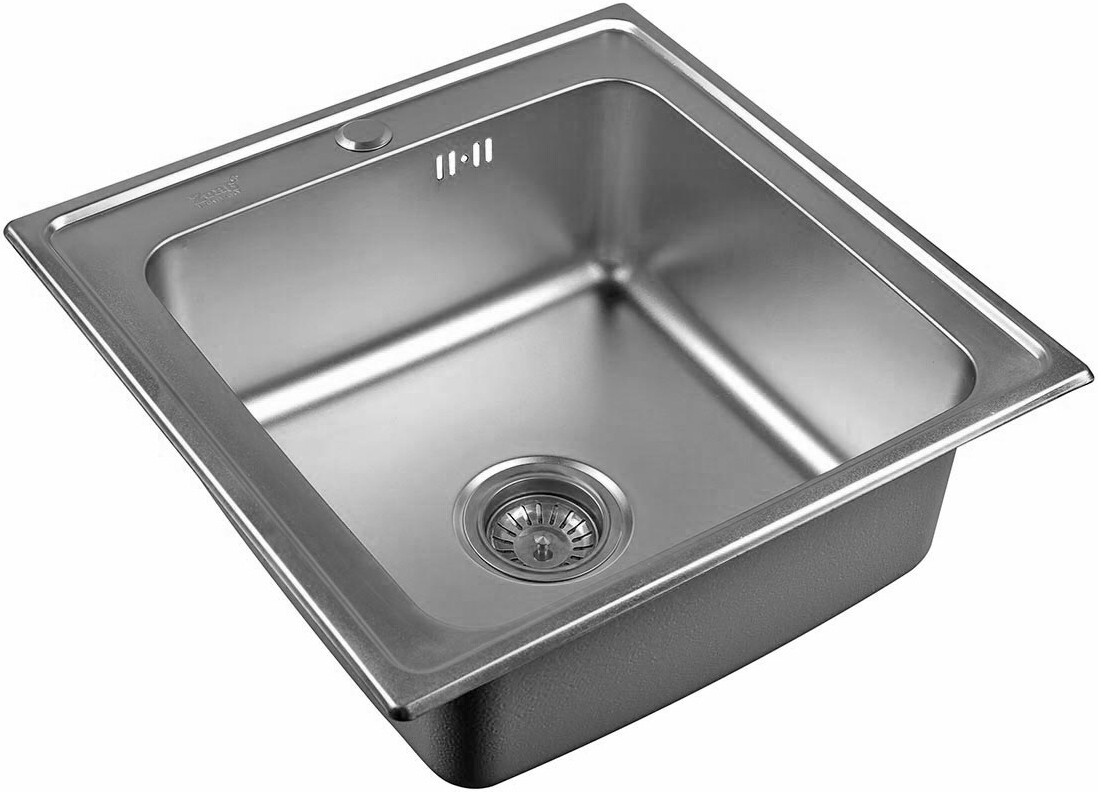 Мойка кухоная ZorG Inox ZR 5050 из нержавеющей стали, сталь Inox SZR