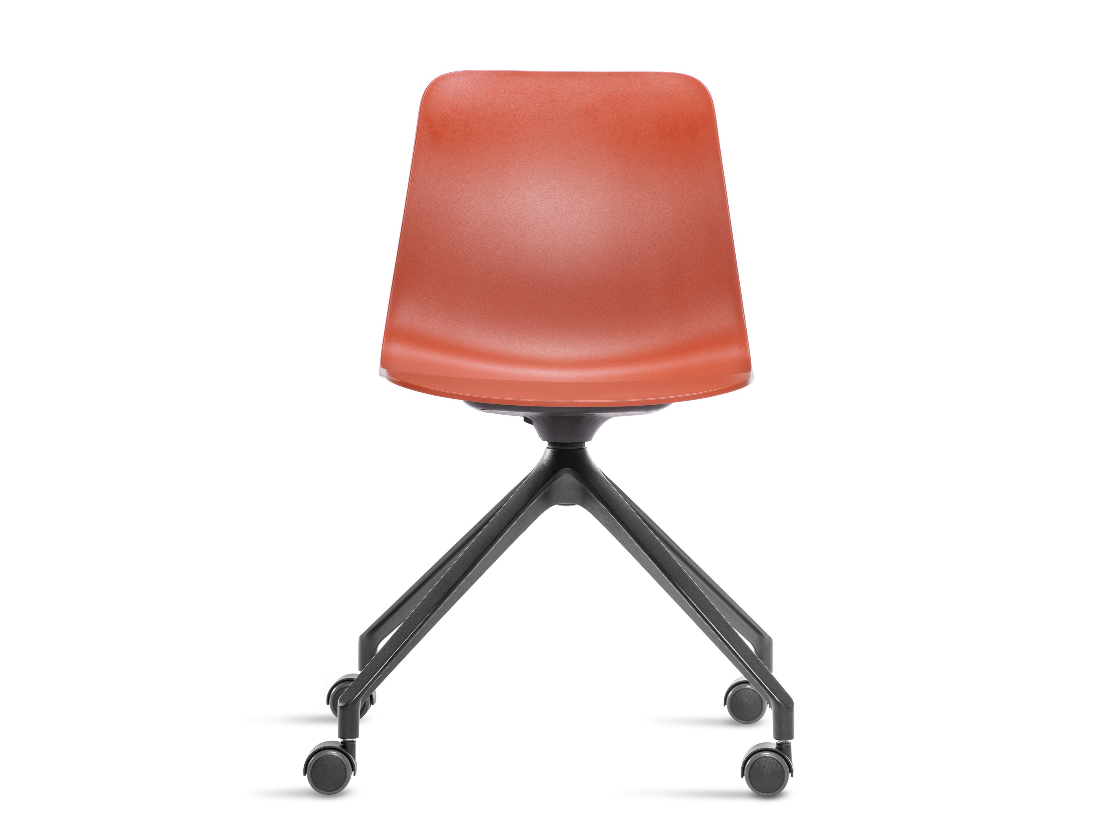 Стул на насесте из инженерного пластика с колесами GABER Unik ARCH-00133456