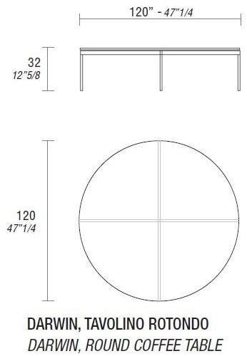 ESTEL GROUP Круглый журнальный столик sun-id-1397000 - Вид №2