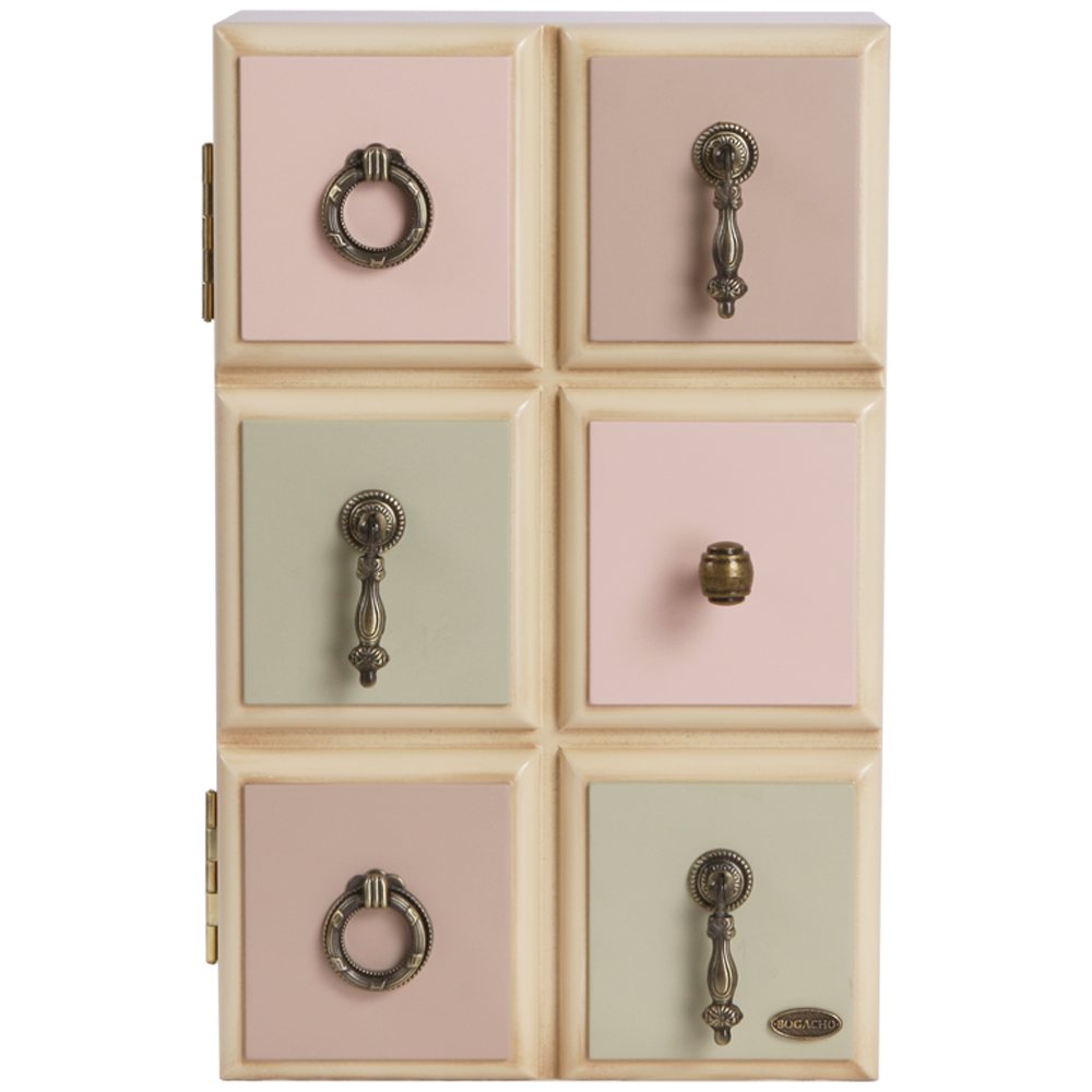 71176 Полка - ключница Пандора Айвори Акварель BOGACHO 4627139502227