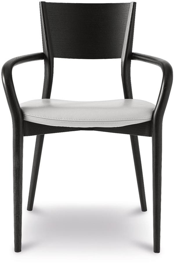 MisuraEmme Стул ясень с подлокотниками со встроенной подушкой Atelier sun-id-1496007 - Вид №2