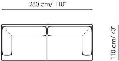 Bonaldo Модульный диван из ткани sun-id-1455653 - Вид №11