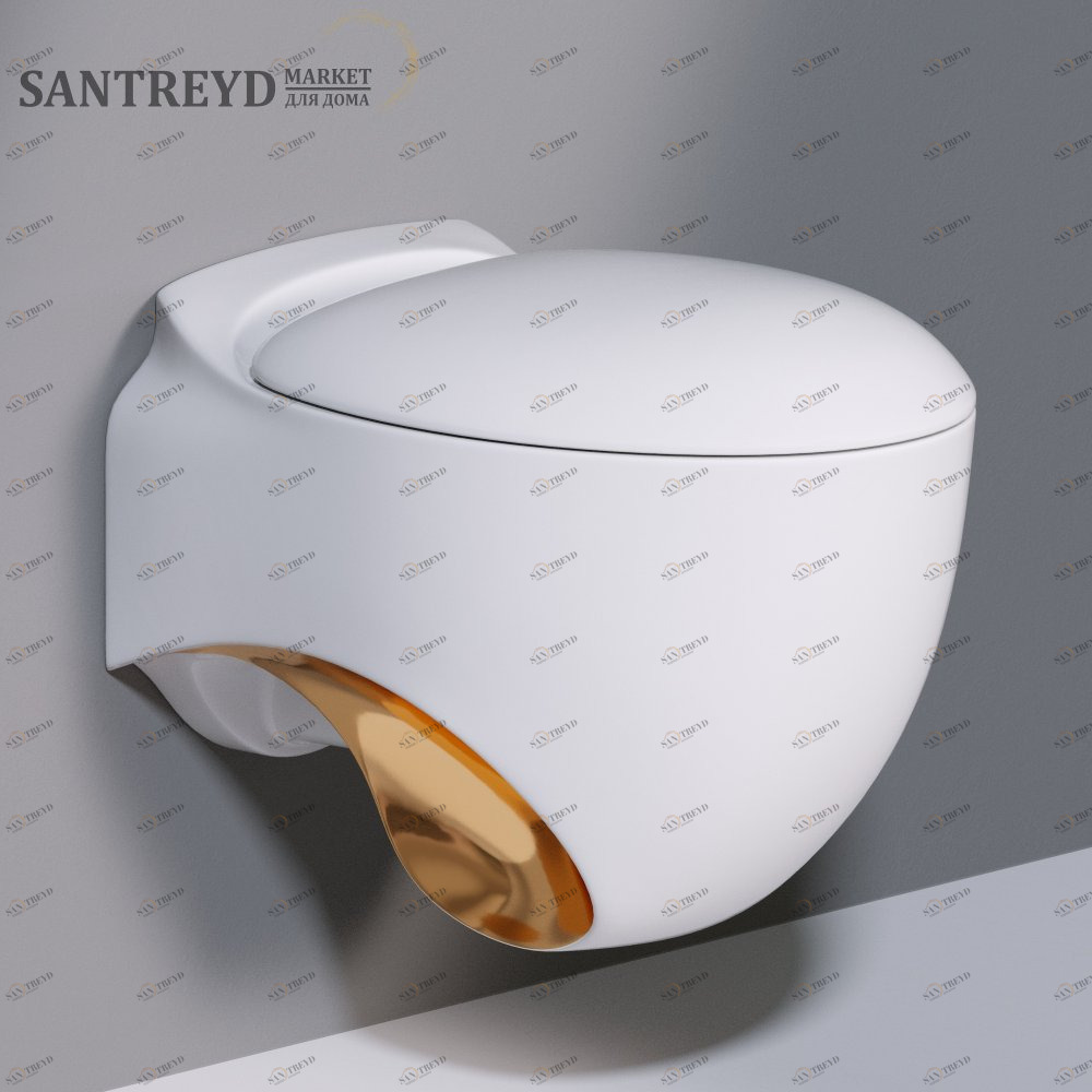 SS531T0R0V6.D250 Подвесной унитаз настенный Белый A. e T. Italia ACCENT Италия AeT ITALIA