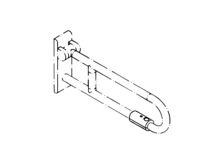 801.50D200 опорная ручка HEWI HEWI active+  - Вид №16