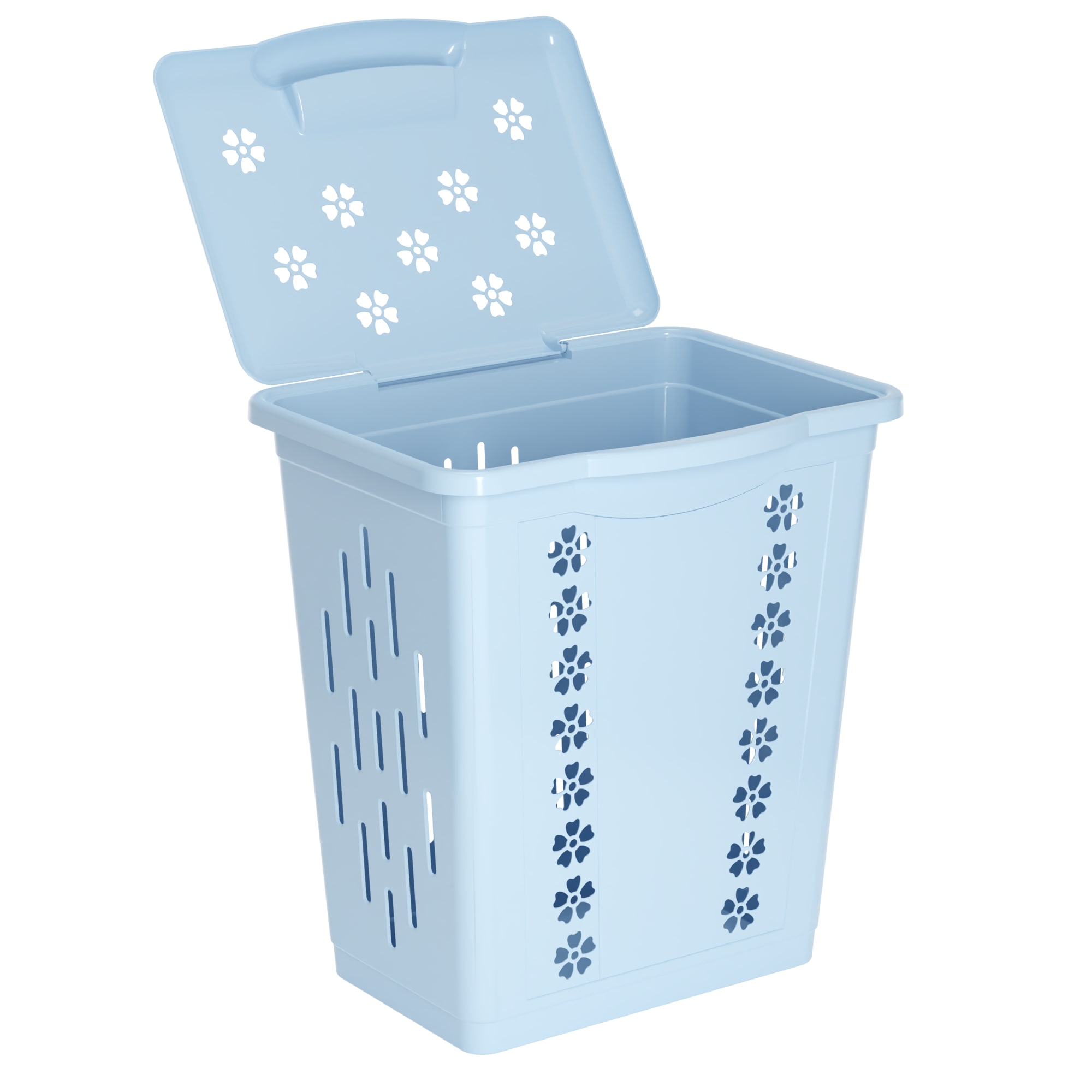 85436097 Корзина для белья 60 л цвет синий Корзина для белья 60л(Синий) Santreyd  - Вид №1