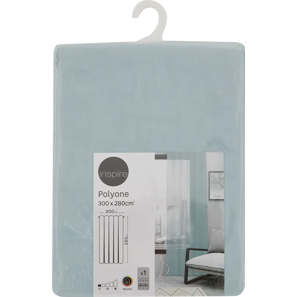 Тюль INSPIRE Polyone — воздушная гардина для панорамных окон 82497457 STLM-0028752 - Вид №5