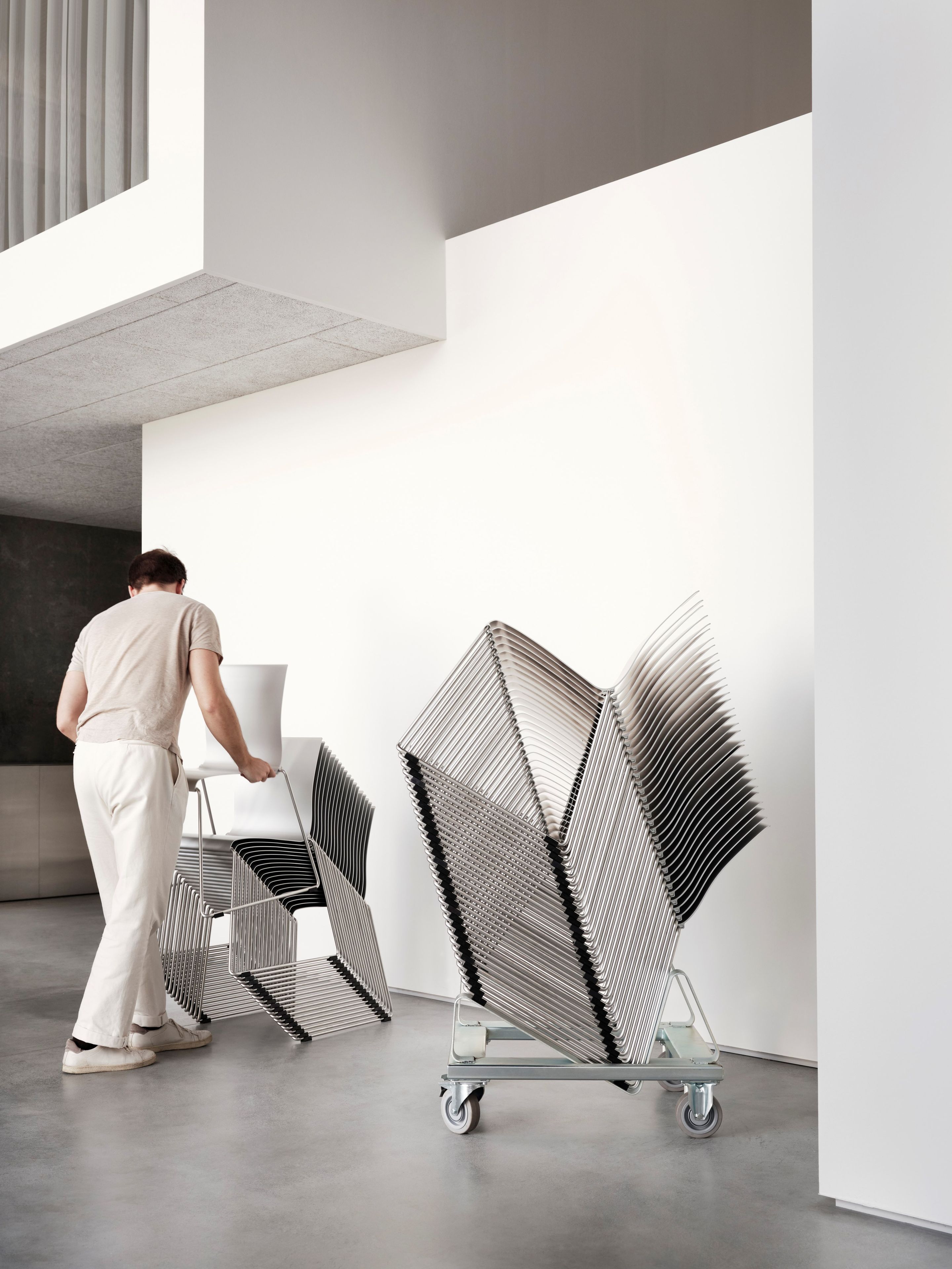 Штабелируемый стул для салазок Bla Station STING ARCH-00038786 - Вид №12