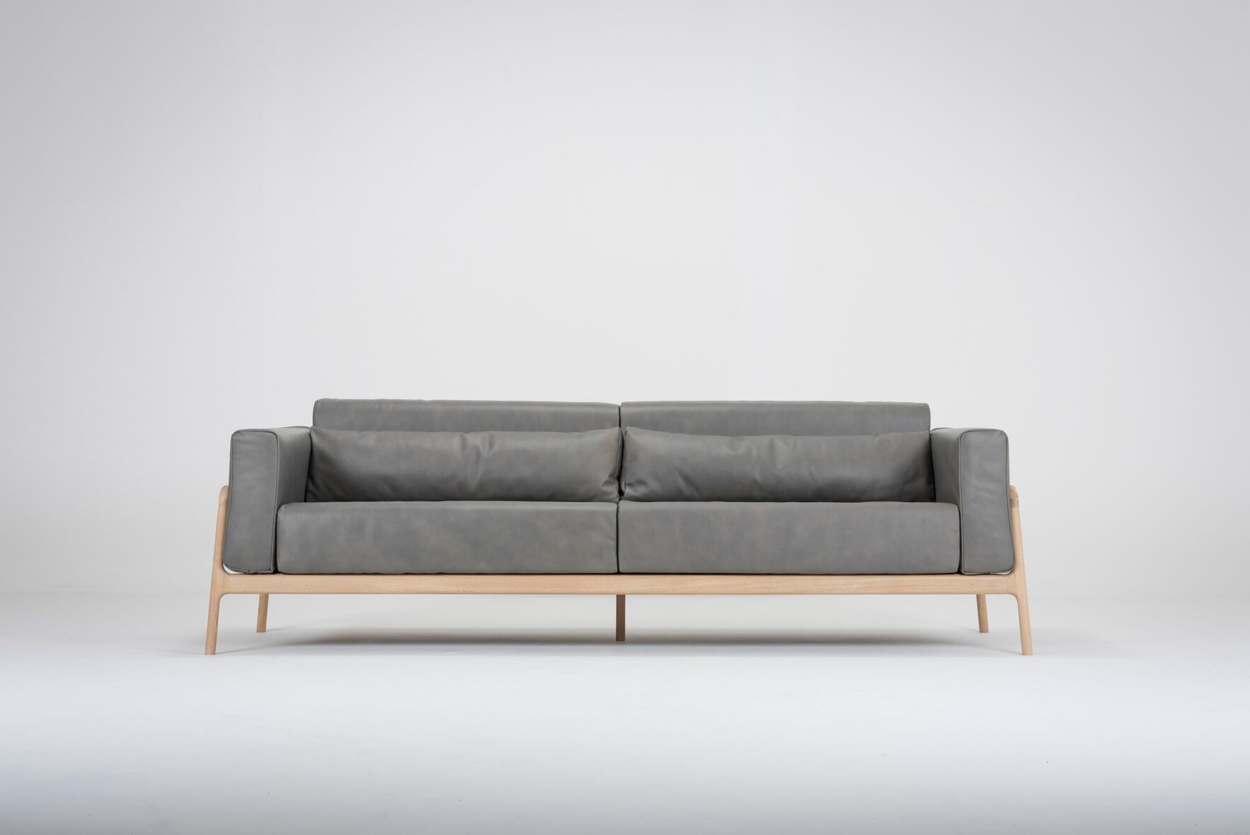 3-местный кожаный диван Gazzda Fawn ARCH-00074385 - Вид №3