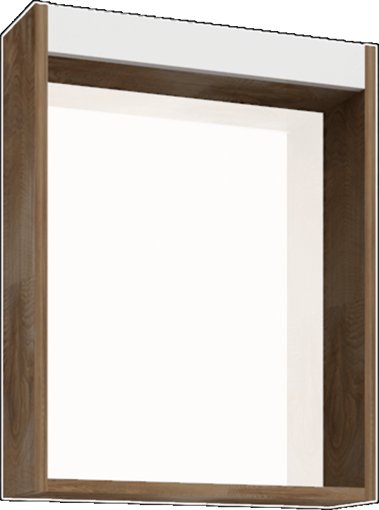 Flat 160cm Alt Mod. + Granite Thesis. Palazzo Lake / FA0160.01.PL Flat Creavit - Вид №1