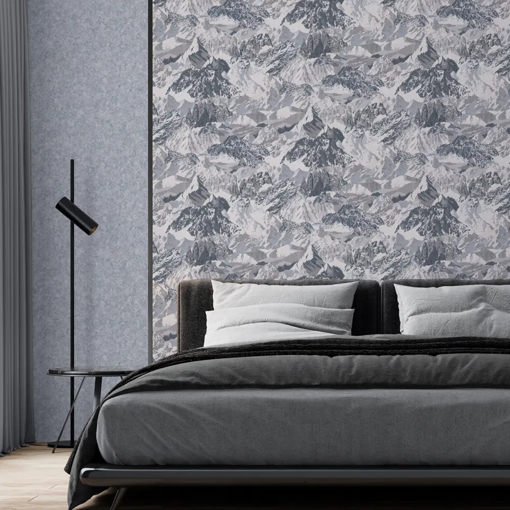 Обои флизелиновые Palitra Home Mount серые 1.06 м HC31147-44 STLM-2003668 - Вид №2